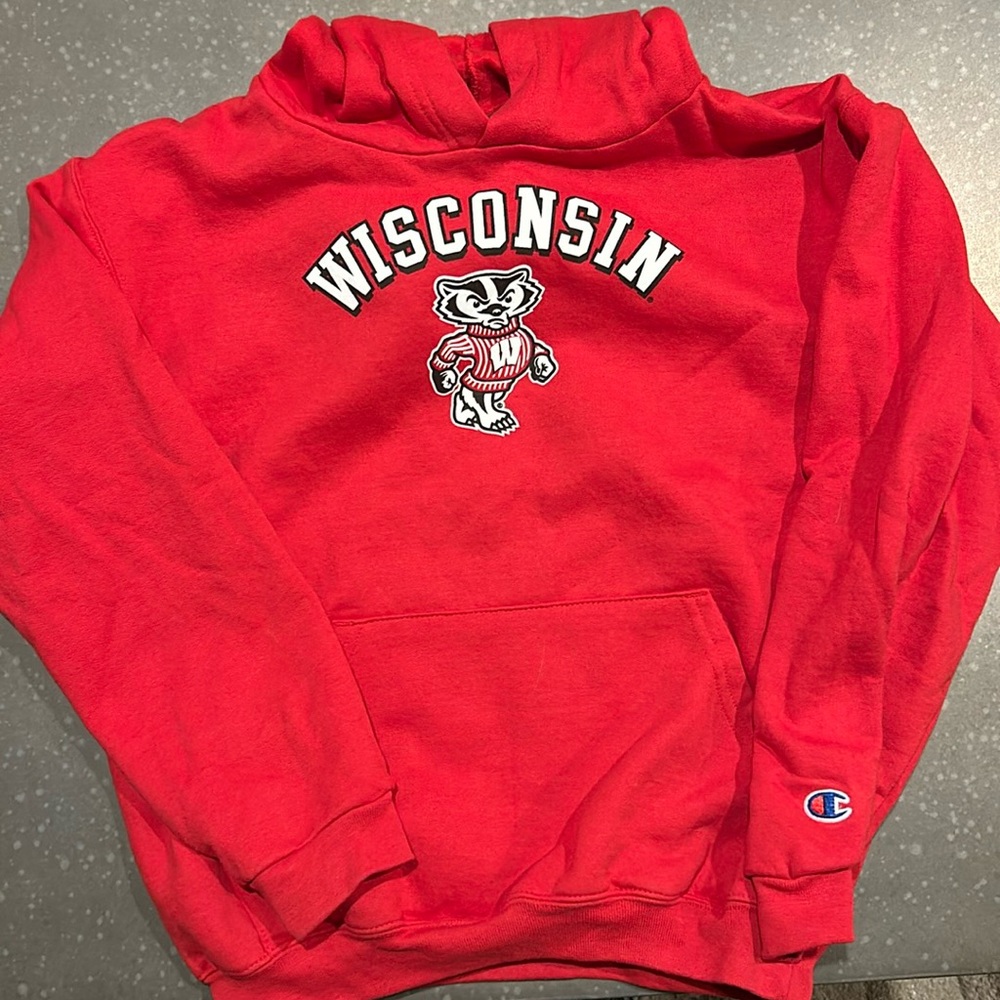 Champion Kids Wisconsin hoodie